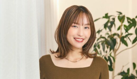 40代に似合う【こなれ束感ミディアム】なんとなくさみしい印象も毛先のパサつきも一気に解消！