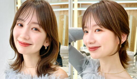 結んでもかわいい髪型♡ 顔周りデザイン重視のくびれミディ〈プロ直伝ヘア〉