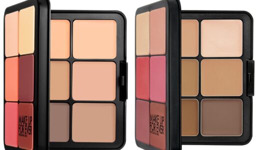メイクアップフォーエバー”12色”フェイスパレット、ブレンドOKなクリーム質感