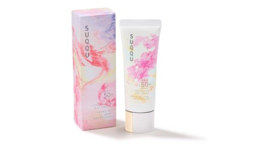 SUQQU春UVケア、艶ヴェールを纏う人気日焼け止めクリームに限定デザイン＆ビッグサイズ