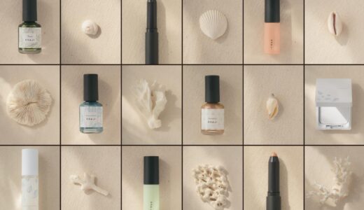 オサジ夏コスメ「貝殻」デザイン”2段階のひんやり”フェイスパウダーや涼感フィックスミスト